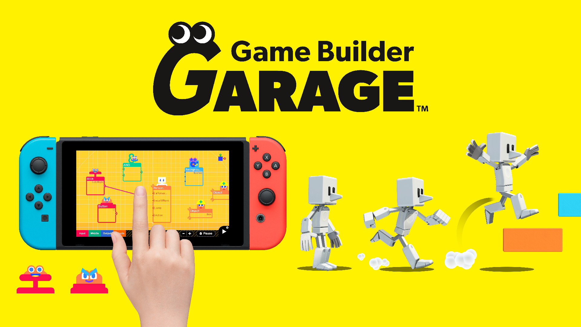 Nintendo, programlama oyunu Game Builder Garage'ı duyurdu 9 Nintendo Game Builder Garage